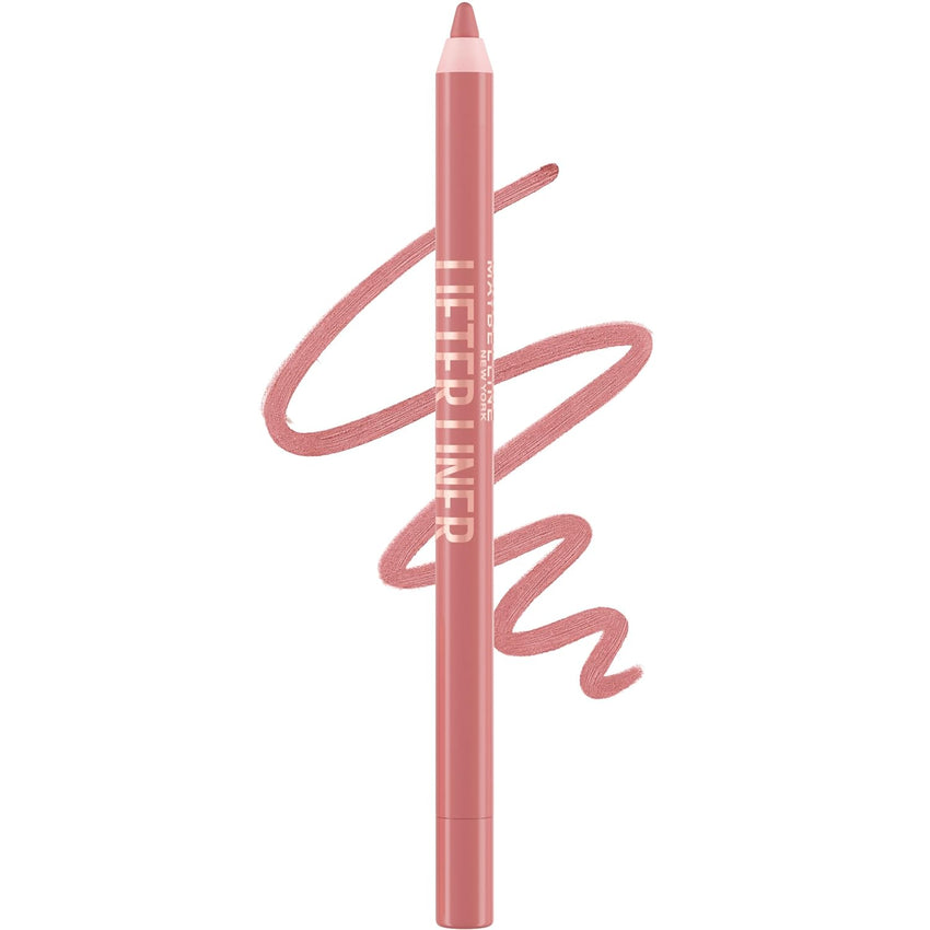 MAYBELLINE Lifter Liner Lip Liner Pencil with Hyaluronic Acid, Line Leader