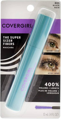 Covergirl Super Sizer Fibers Mascara, 805 Black