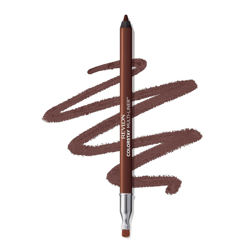 Revlon ColorStay Multi-Liner, Creamy Formula, Multiuse For Lips, Eyes & Face, Precision Brush for Easy Blending, 008 Catalyst