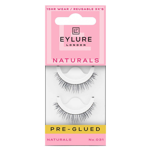 Eylure Pre-Glued False Eyelashes, Naturals No. 031