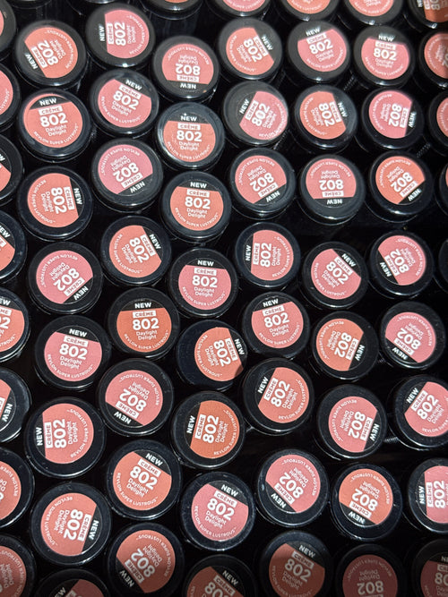 Revlon Super Lustrous Lipstick, Creamy Formula For Soft, Fuller-Looking Lips, Moisturized Feel, 802 Daylight Delight, 0.15 oz