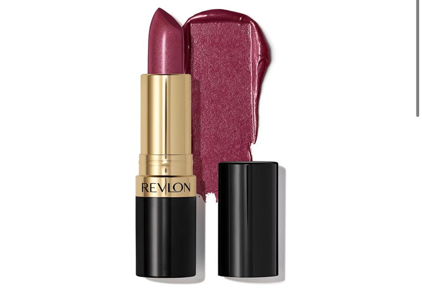 Revlon Super Lustrous Lipstick, Creamy Formula For Soft, Fuller-Looking Lips, Moisturized Feel, 812 Porto Please, 0.15 oz