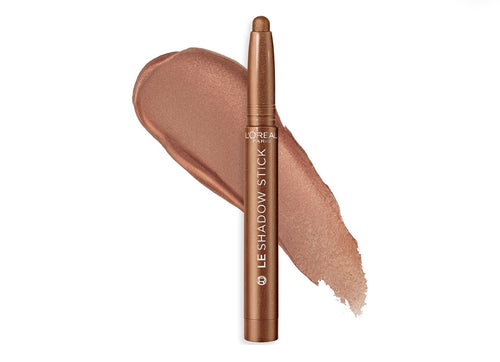 L'Oreal Paris Makeup Le Shadow Stick Eyeshadow, Blendable, Smudge-Resistant, Cream Eyeshadow, Magnetic Bronze, 0.05 Oz