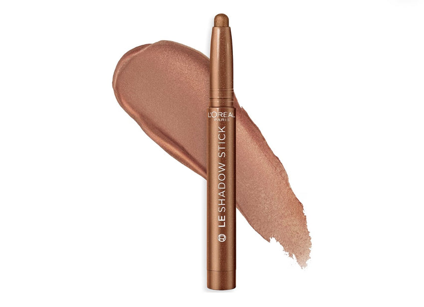 L'Oreal Paris Makeup Le Shadow Stick Eyeshadow, Blendable, Smudge-Resistant, Cream Eyeshadow, Magnetic Bronze, 0.05 Oz