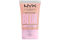 NYX PROFESSIONAL MAKEUP Bare With Me Blur Skin Tint Foundation Make Up with Matcha, Glycerin & Niacinamide - Light Ivory