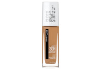 Maybelline Super Stay Full Coverage Liquid Foundation Active Wear Makeup, Golden Caramel