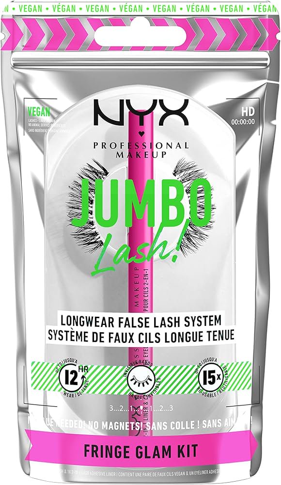 NYX PROFESSIONAL MAKEUP Jumbo Lash! Vegan False Eyelashes Kit