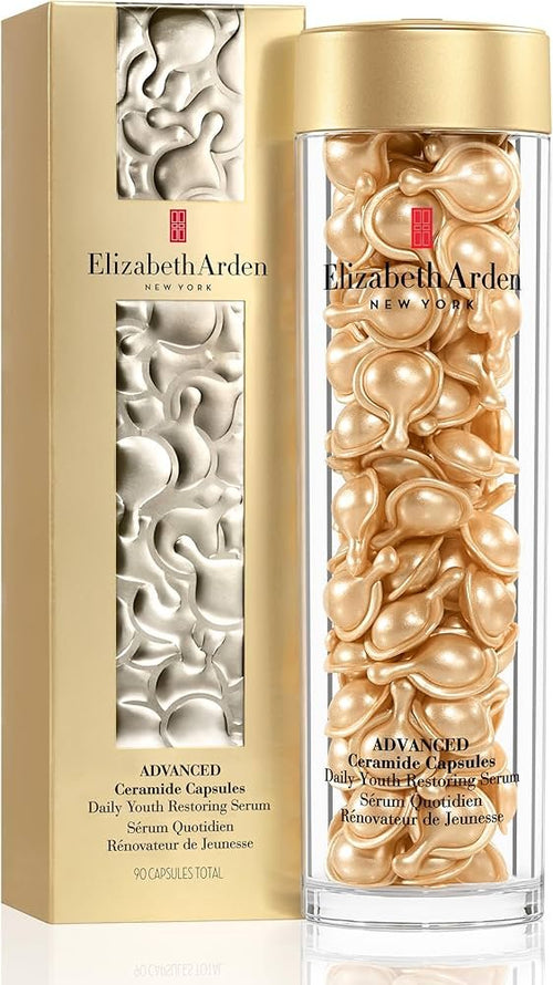 Elizabeth Arden Ceramide Capsules Daily Youth Restoring Face Serum, 90 Ct